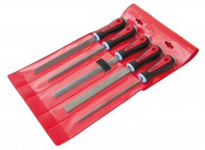 Set pile cu maner in husa