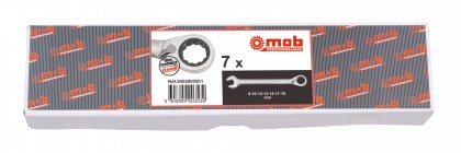 Set de chei combinate cu cliquet