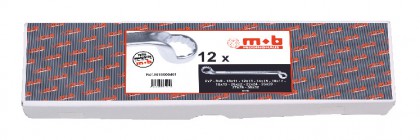 Set de chei inelare controcurbate în cutie