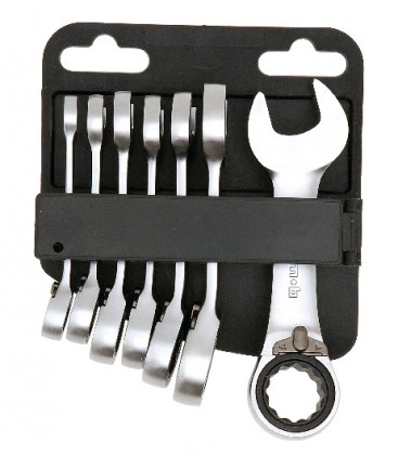 Set 7 chei combinate scurte cu clichet