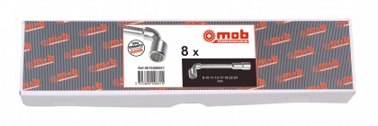 Setururi de cheie deschisă 6x12 puncte în cutie