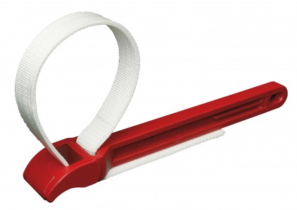 Cleste cu banda pentru tevi