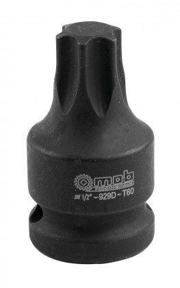 Capete chei tubulare de impact cu bit locas torx 1/2