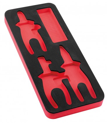 Modul de spumă gol pentru 3 cleme izolate 1000v