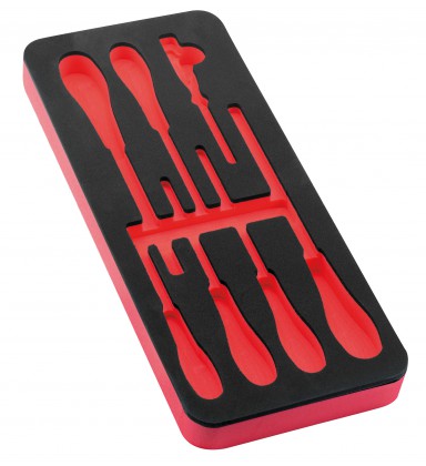 Modul de spumă pentru 6 șurubelnițe izolate 1000v + tester